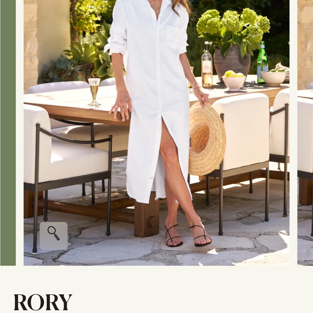 Frank & Eileen Women Maxi shirtdress Button Down Shirt style Megan